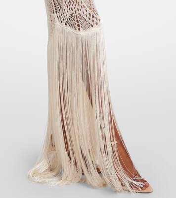 Robe longue en crochet | Stella McCartney