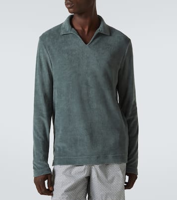 Peter cotton terry polo shirt | Fedeli