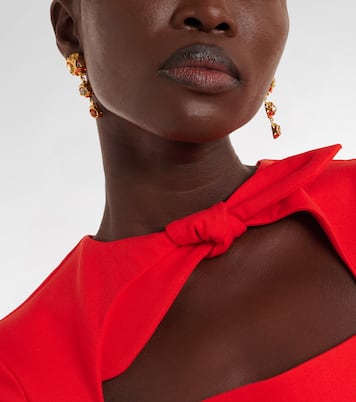 Ohrringe mit Kristallen | Oscar de la Renta