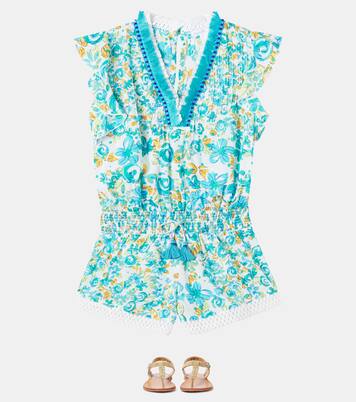 Sasha floral romper | Poupette St Barth Kids