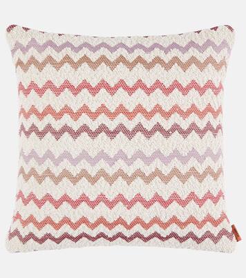 Capri Zigzag bouclé cushion | Missoni