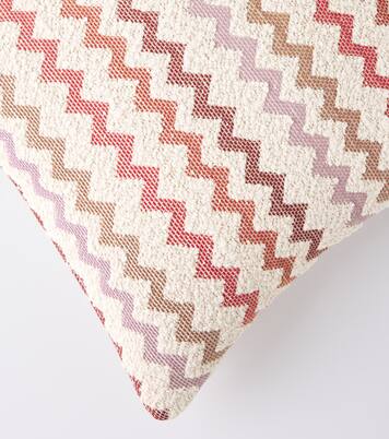 Capri Zigzag bouclé cushion | Missoni