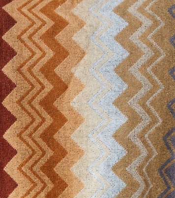 Giacomo Zigzag cotton terry bathrobe | Missoni