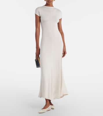 Midikleid Lenore aus Wolle und Seide | Tove