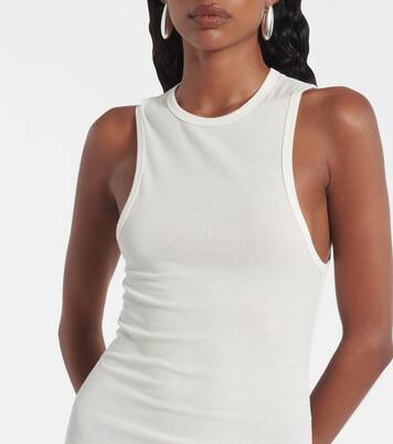 Robe longue en coton mélangé  | Wardrobe.NYC