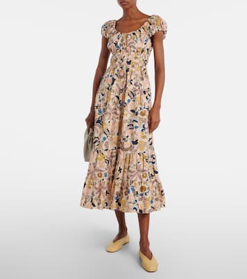 Midikleid Paloma aus Baumwollpopeline | Ulla Johnson