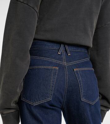 London high-rise straight jeans | Slvrlake