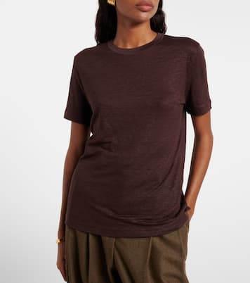 Gargano linen jersey T-shirt | Loro Piana
