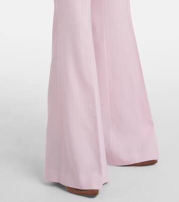 Pantaloni flared Rhein in lana | Gabriela Hearst