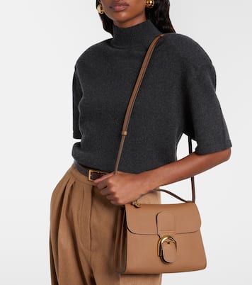 Schultertasche Brilliant Small aus Leder | Delvaux