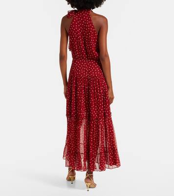 Robe midi Abi à pois | Rixo