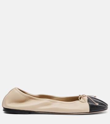 Tabi leather ballet flats | Christen