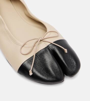 Tabi leather ballet flats | Christen