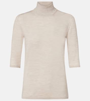 Top à col roulé Boa en laine vierge | Max Mara
