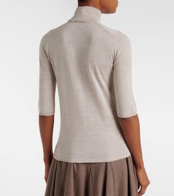 Top à col roulé Boa en laine vierge | Max Mara