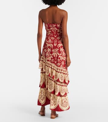Haras printed tiered maxi dress | Farm Rio