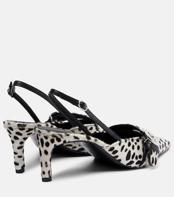 Slingback-Pumps Belt 65 aus Kalbshaar | Coperni
