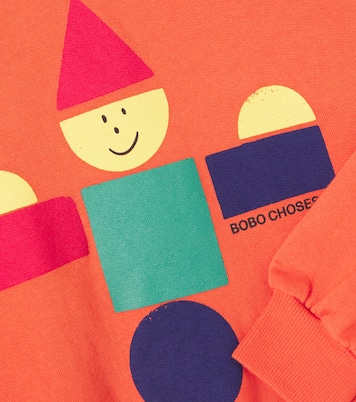 Printed cotton sweatshirt | Bobo Choses