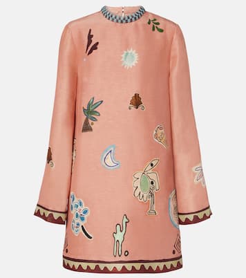 x LRNCE – Robe Laurence en lin et soie | Alémais