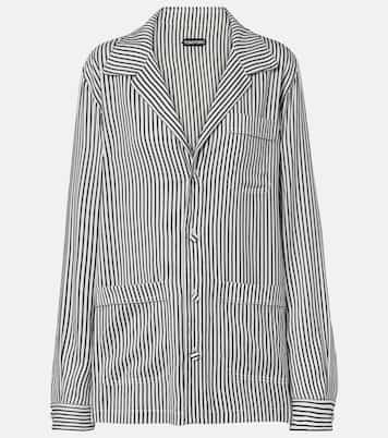 Oversize-Hemd aus Seide | Tom Ford