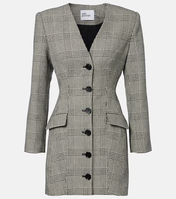 Minikleid aus einem Wollgemisch | Self-Portrait