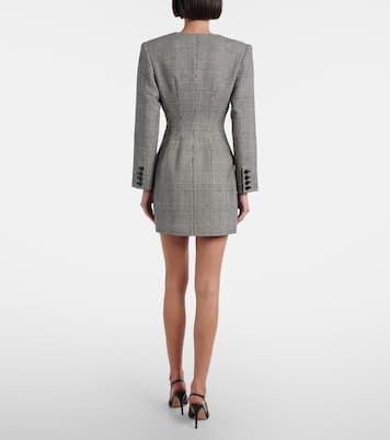 Minikleid aus einem Wollgemisch | Self-Portrait