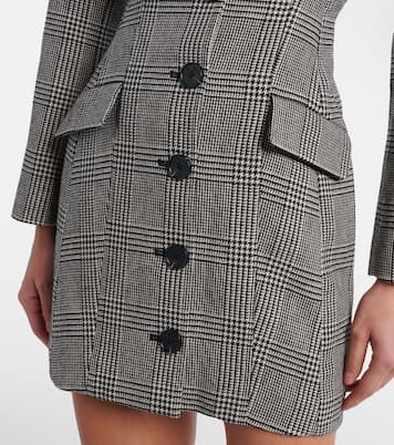 Minikleid aus einem Wollgemisch | Self-Portrait