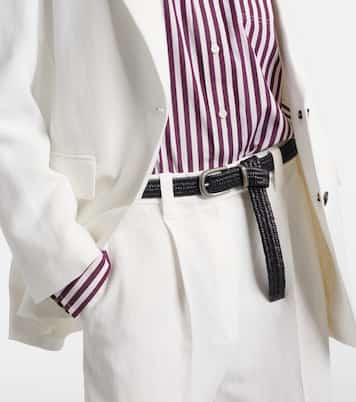 Gürtel aus Leder | Brunello Cucinelli