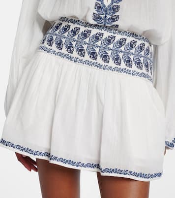 Bestickter Minirock Picadilia aus Baumwolle | Marant Etoile