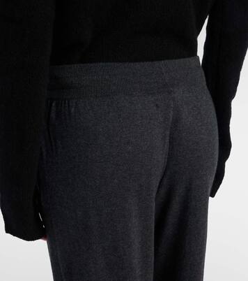 Pantalon en coton et cachemire | Lisa Yang