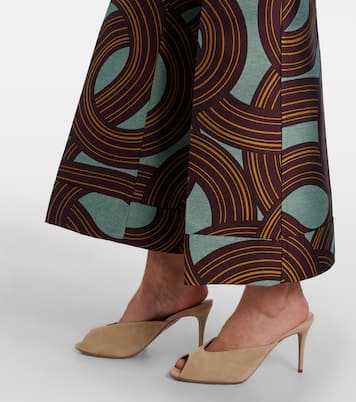 Secret 85 suede mules | Aquazzura