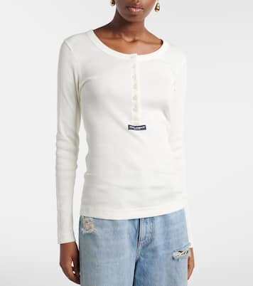 Henley-Top aus Baumwolle | Dolce&Gabbana