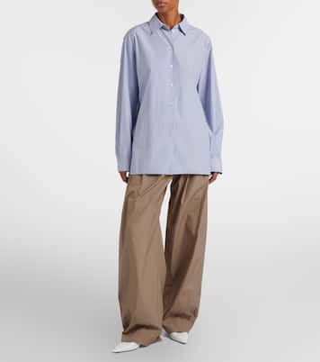 Camisa de algodón a rayas | The Row