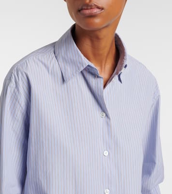 Camisa de algodón a rayas | The Row