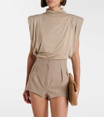 Pleated shorts | Mugler