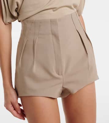 Pleated shorts | Mugler