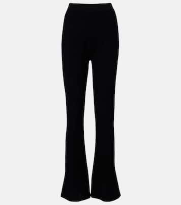Bello ribbed-knit flared pants | Max Mara