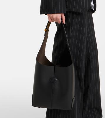 Di Bag Folio leather shoulder bag | Tod's