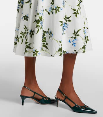 Rubie floral cotton poplin shirt dress | Emilia Wickstead