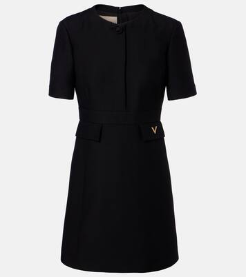 Crepe Couture VGold minidress | Valentino