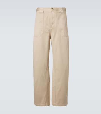 Paula's Ibiza Gerade Hose aus Baumwoll-Canvas | Loewe