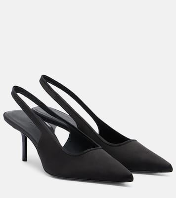 Escarpins slingback en satin | Max Mara