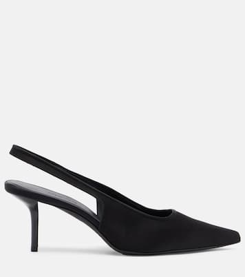 Escarpins slingback en satin | Max Mara