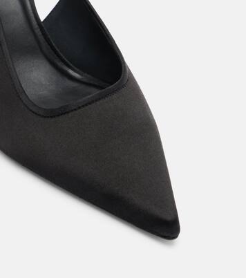 Escarpins slingback en satin | Max Mara