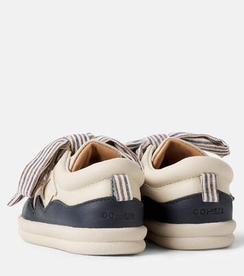 Lenson leather sneakers | Donsje