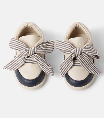 Lenson leather sneakers | Donsje