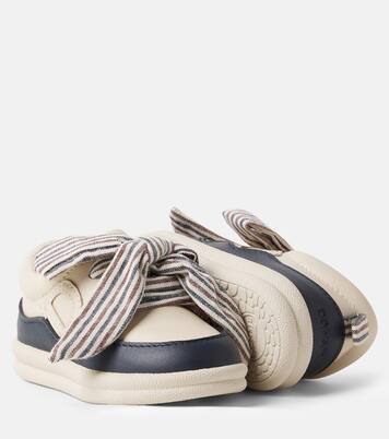 Lenson leather sneakers | Donsje