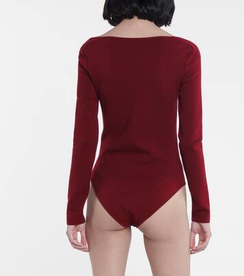 Stretch-knit bodysuit | Zeynep Arçay