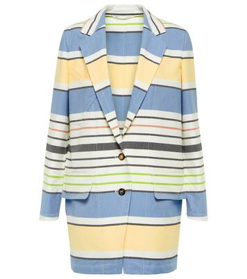 Gestreifter Blazer Stallo aus Leinen | Max Mara
