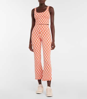 Yosemite Lana checked crop top | The Upside